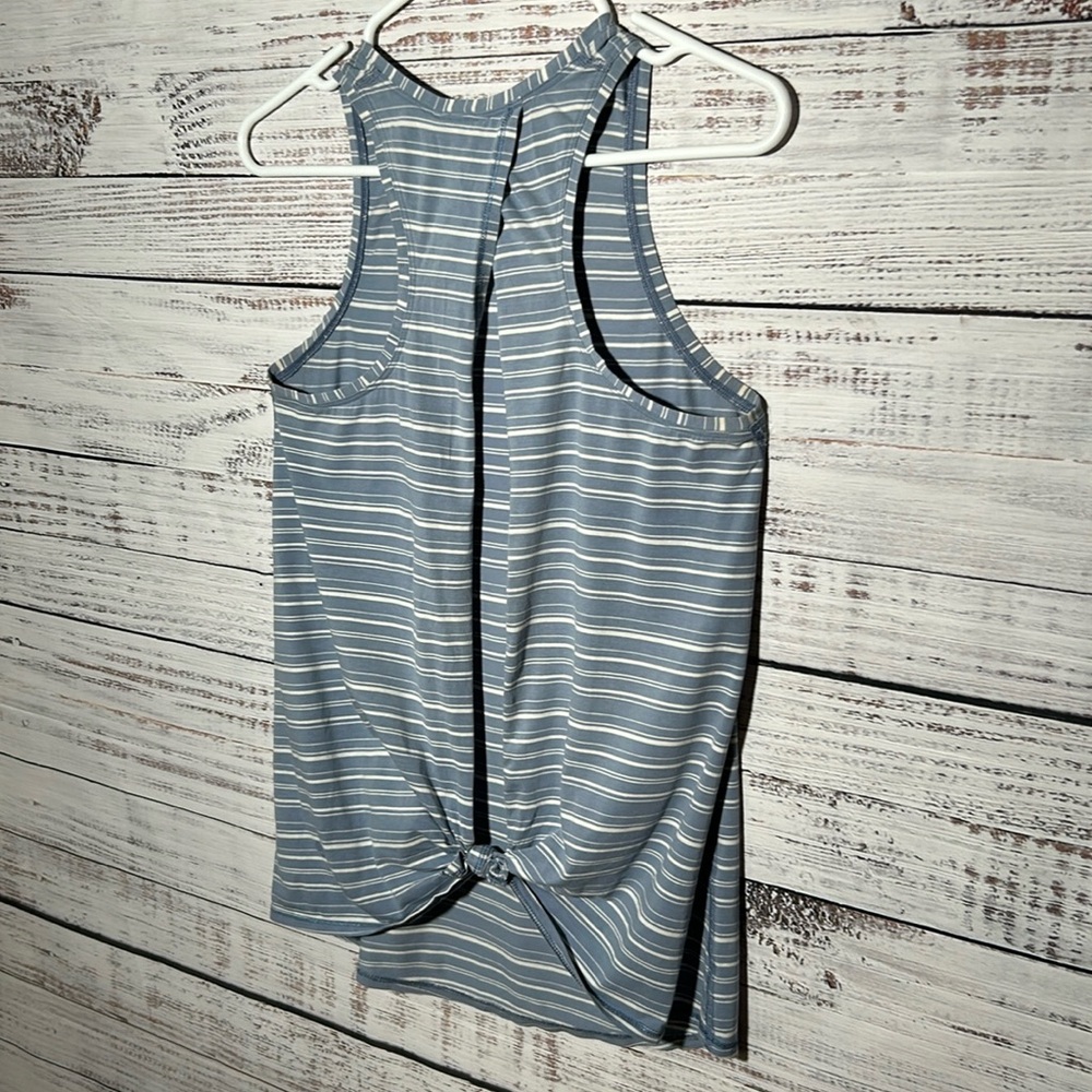 Lululemon All Tied Up Tank
Cut Back Stripe Tempest Blue White 6 - Picture 12 of 16